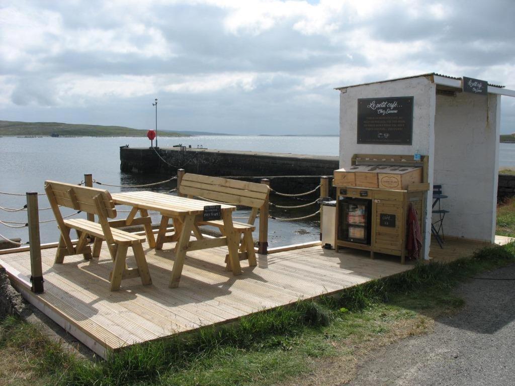 The Uyeasound Old Pier Cottage Belmont  Luaran gambar